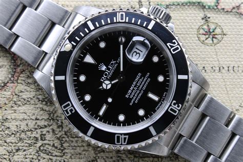 rolex submariner date 1991|1991 rolex submariner 16610 value.